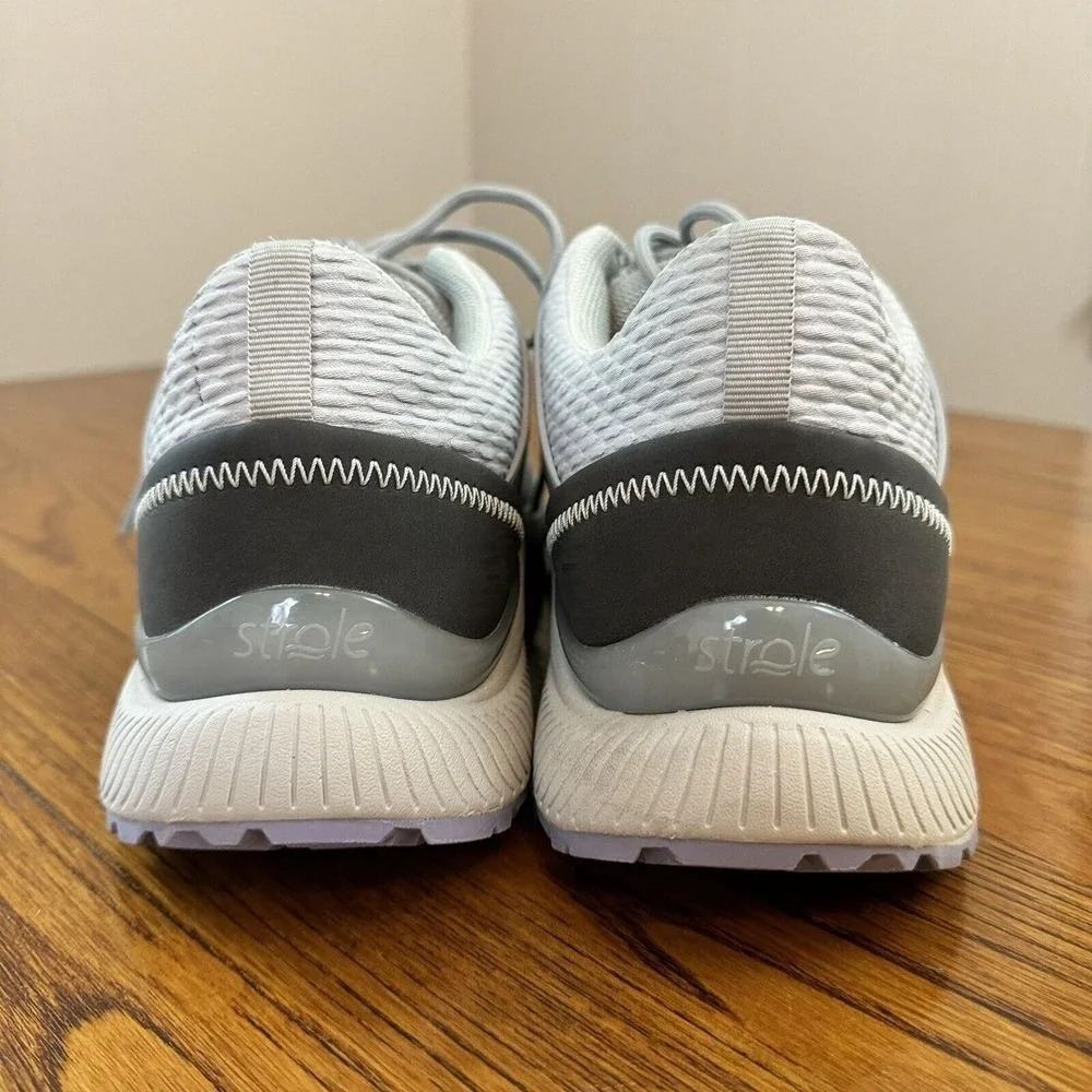 Strole Response Sneakers Mens‎ 11 Grey White Athletic Running Shoes S829M